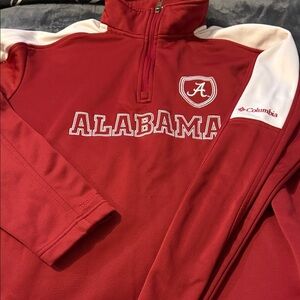 Columbia Crimson and White Performance Jacket